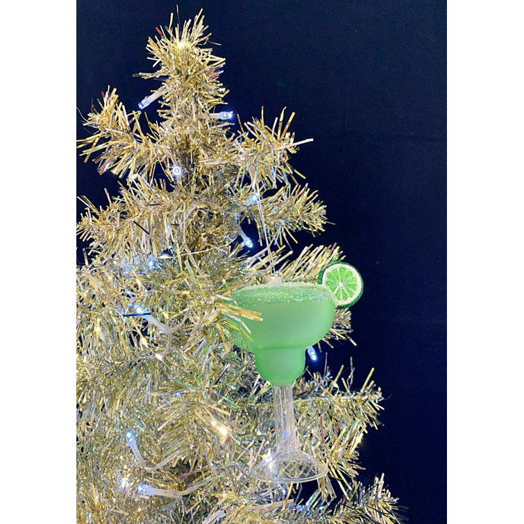 The Holiday Aisle® Holiday Ornament Traditional Margarita Glass